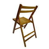 Furniture Slatted Wood Folding Special Event Chair - Honey color, Set of 4, FOLDING CHAIR, FOLDABLE W49539775
