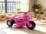 Pink 6V Kids 3-Wheel Electric Ride On Motorcycle Bubble Car with LED Headlight, Music Function for 59575323