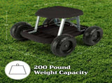 Gardening Stool - Rolling Garden Seat with Tray 20706992