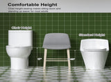 1.28 GPF Side-Single-flush One Piece Toilet, Water-Saving Elongated Comfort Height Floor Mounted, W3192P277906
