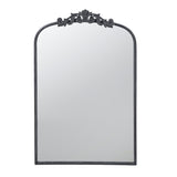 24" x 36" Classic Design Mirror with and Baroque Inspired Frame for Bathroom, Entryway Console Lean W2078123591