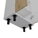 Oklahoma Tall Pantry Cabinet, Cupboard Storage Organizer with 5-Shelf B128P148775