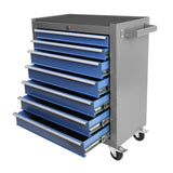 ZUN Rolling Tool Chest with 7-Drawer Tool Box with Wheels Multifunctional Tool Cart Mechanic Tool 98954257