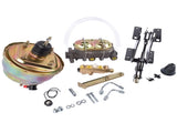 8 Dual Zinc Power Brake Booster Master Cylinder Disc Drum Kit Fit for Chevy GMC Truck C10 Suburban 11163540