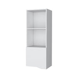White Wall Cabinet with One Door B062P252131