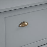 Classic Cosatal Style Hall Tree Entryway Bench with Open Shelves and Shoe Cabinets, SOLID WOOD Feet, W1758126923