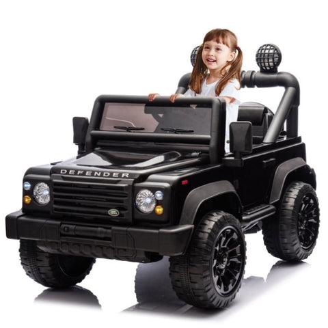 ZUN Licensed 2015 Land Rover Defender 90,24V Kids Ride On XXL Car W/Parents Control,2wd,Four-wheel W1396P190413