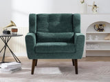 Modern Accent Chair,Chenille Arm Chairs for Living Room,Upholstered Mordern Armchair,Comfy Soft W1028102387