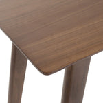 ZUN Wood Bar Table, Natural Walnut Finish, 17.72 in x 47.24 in x 42.01 in 58918.00