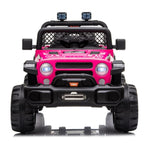 ZUN BBH-016 Dual Drive 12V 4.5A.h with 2.4G Remote Control off-road Vehicle Rose Red 13861835