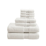 100% Cotton 8 Piece Antimicrobial Towel Set B03599310
