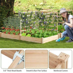 ZUN Garden bed outdoor planting box 86500733