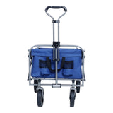 Collapsible Wagon Cart Foldable,Wagons Carts Foldable with Wheels with Drink Holders,for W321P269223