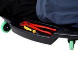 Plastic Creeper 48 Inch - Blow Molded Ergonomic HDPE Body with Padded Headrest & Dual Tool Trays W465P144540