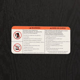 Lighted Glass Curio Cabinet with Adjustable Shelves - Elegant 2-Door Display Cabinet & Built-in W1758P297549