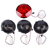 4Pcs LED Tail Lights Brake Lights RED Lens Fit for Chevy Corvette C6 Coupe 2005-2013 2801188 78390892