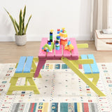KID'S MULTI-FUNCTIONAL ARM CHAIR,TABLE 2 BENCHES 32942640