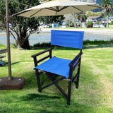 Folding Chair Wooden Director Chair Canvas Folding Chair Folding Chair 2pcs/set populus Canvas W49532123