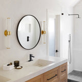 Bathroom Faucet Single Hole, Single Handle Stainless Steel Faucet for Bathroom Sink with Deckplate W1224P195894