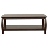 ZUN Cappuccino Rectangular Coffee Table B062P153620