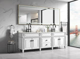 118 x6 Inch LED Bathroom Mirror with Aluminum Frame, Wall Mounted Vanity Mirror, Anti-Fog, Memory, W2287P311608