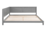 Full Size Wood Daybed/Sofa Bed, Gray 54102946