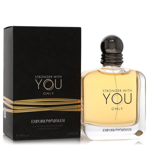 Stronger With You Only by Giorgio Armani Eau De Toilette Spray 3.4 oz for Men FX-564302