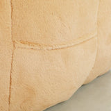 Bean Bag Chair, Bean Bag Sofa Chair with Armrests Stuffed High-Density Foam, Lazy Sofa Comfy Chairs 62237259