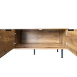 78" TV Stand for 85 75 65 Inch TV, TV Consoles for Living Room, Entertainment Center Wood TV Media 96486366