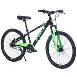 ZUN ZUKKA Mountain Bike,24 Inch MTB for Boys and Girls Age 9-12 Years,Multiple Colors W1019P145188