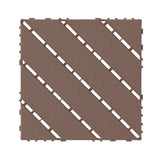 Plastic Interlocking Deck Tiles,44 Pack Patio Deck Tiles,12"x12" Square Waterproof Outdoor All W206P150114