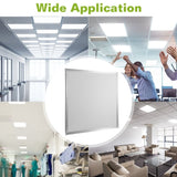 2 PCS 48W 2FT LED Panel Light 5800LM 7000K Ceiling Lighting 150W Equivalent LED Troffer Recessed 96572343