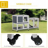 Wooden Rabbit Cage 60840422