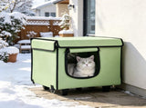 Elevated Heated Cat House 28316532