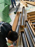 5ft x 10ft Premium Artificial Turf Mat with Drainage Holes. Thick Fake Grass with Rubber Backing, W3280P296544