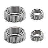 Pair Trailer Hub Convert Mobile Home On 6x5.5 Idler Axle Bearings Seals 86063224