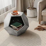 ZUN 25.98"Modern Pet Furniture Cat Carrier Side Table, Sofa Side Table, Planter MDF Multifunctional W757P164917