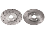 Front Brake Rotors Set fit for Scion xD 2008-2014 Pontiac Vibe 2009-2010 S-31505 17763496