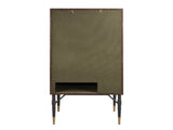 Yoela Leather & Aluminum Wine Cabinet B2726P457655