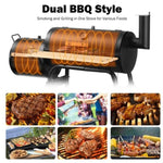 ZUN Outdoor Black BBQ Grill 90672802