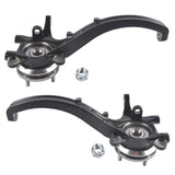 Pair Front Left Right Steering Knuckle & Wheel Hub Bearing Assemblies Fit for Kia Optima Hyundai 11433144