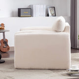 ZUN Modern Style Chenille Oversized Armchair Accent Chair Single Sofa Lounge Chair 38.6'' W for Living 33151628