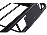 Rooftop Cargo Carrier Basket Motoring Roof Rack,Top Mount Roof Rack 42" black steel 95972669