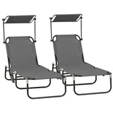 ZUN Folding Lounge Chairs / beach chair （Prohibited by WalMart） 85070167