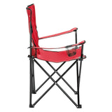 Small Camp Chair 80x50x50 Red 44687626