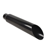 4-8 straight black, made of stainless steel 409, sprayed with black paint, wall thickness 1.2mm 56351781