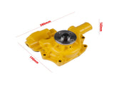 Water Pump & Gasket 3800883 4981207 Replacement for CUMMINS QSB3.3 QSB4.5 B3.3 Engine Yellow 56846404