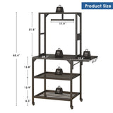 3D Printer Stand, Heavy Duty 3D Printer Table Stand with Filament Storage Rack, T-Shaped Spools 00837122