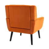 Modern Soft Velvet Material Ergonomics Accent Chair Living Room Chair Bedroom Chair Home Chair With W676P313963