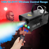 400W Fog RGB LED Party Club DJ Fogger Rapid Heating Remote Control Wedding Stage Smoke 59965550